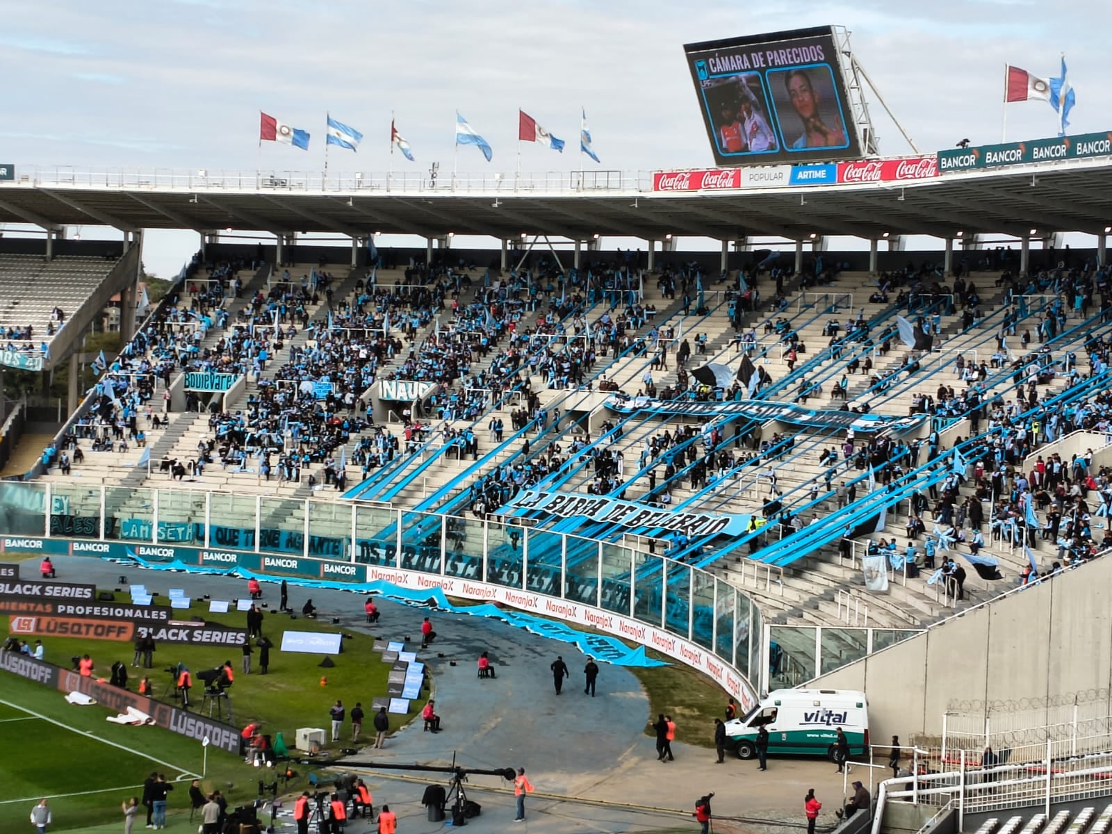 El estadio Mario Kemples de Córdoba, en la previa de la final del Torneo Apertura entre River y Belgrano