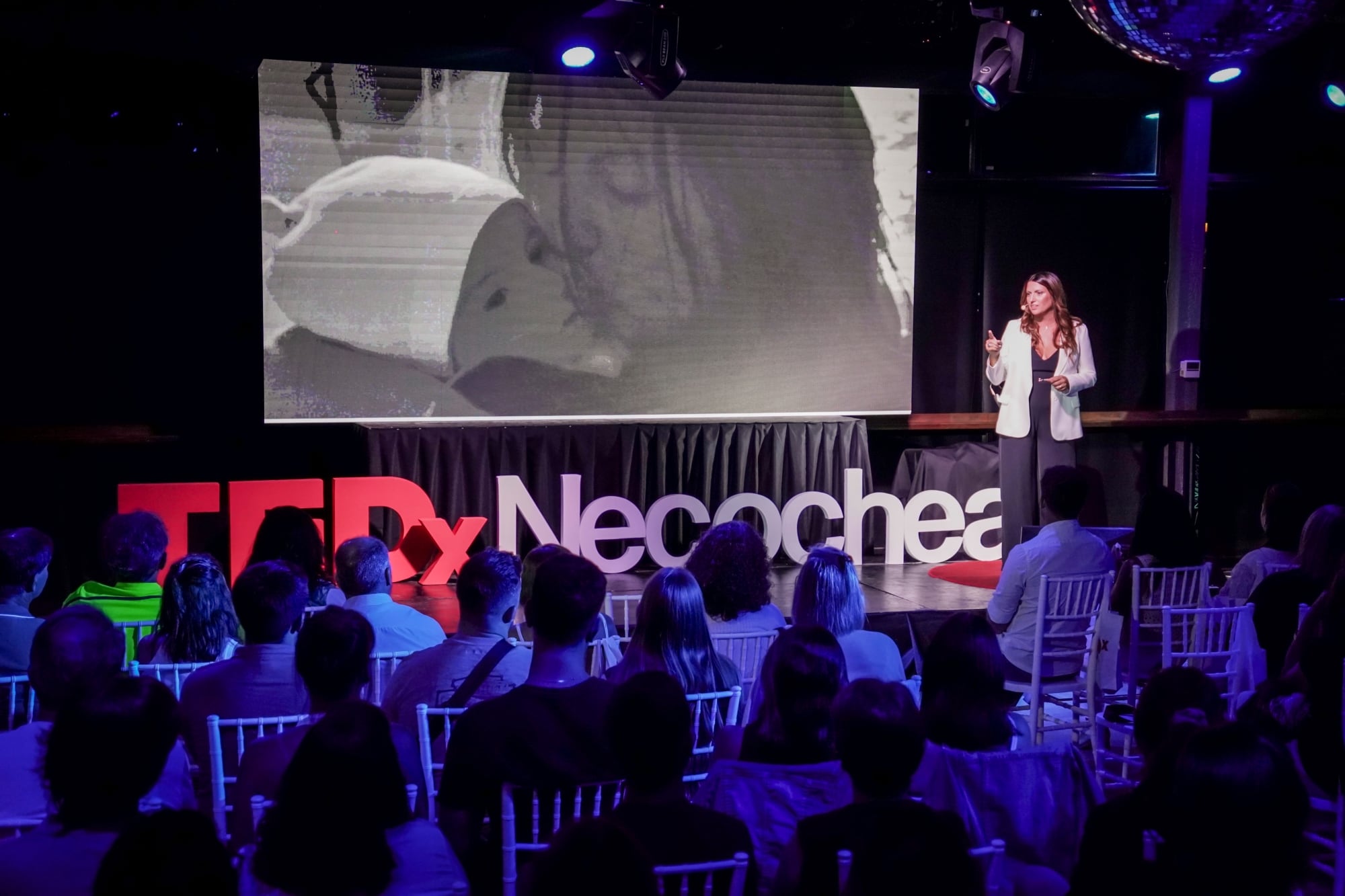 Dando una charla TEDx