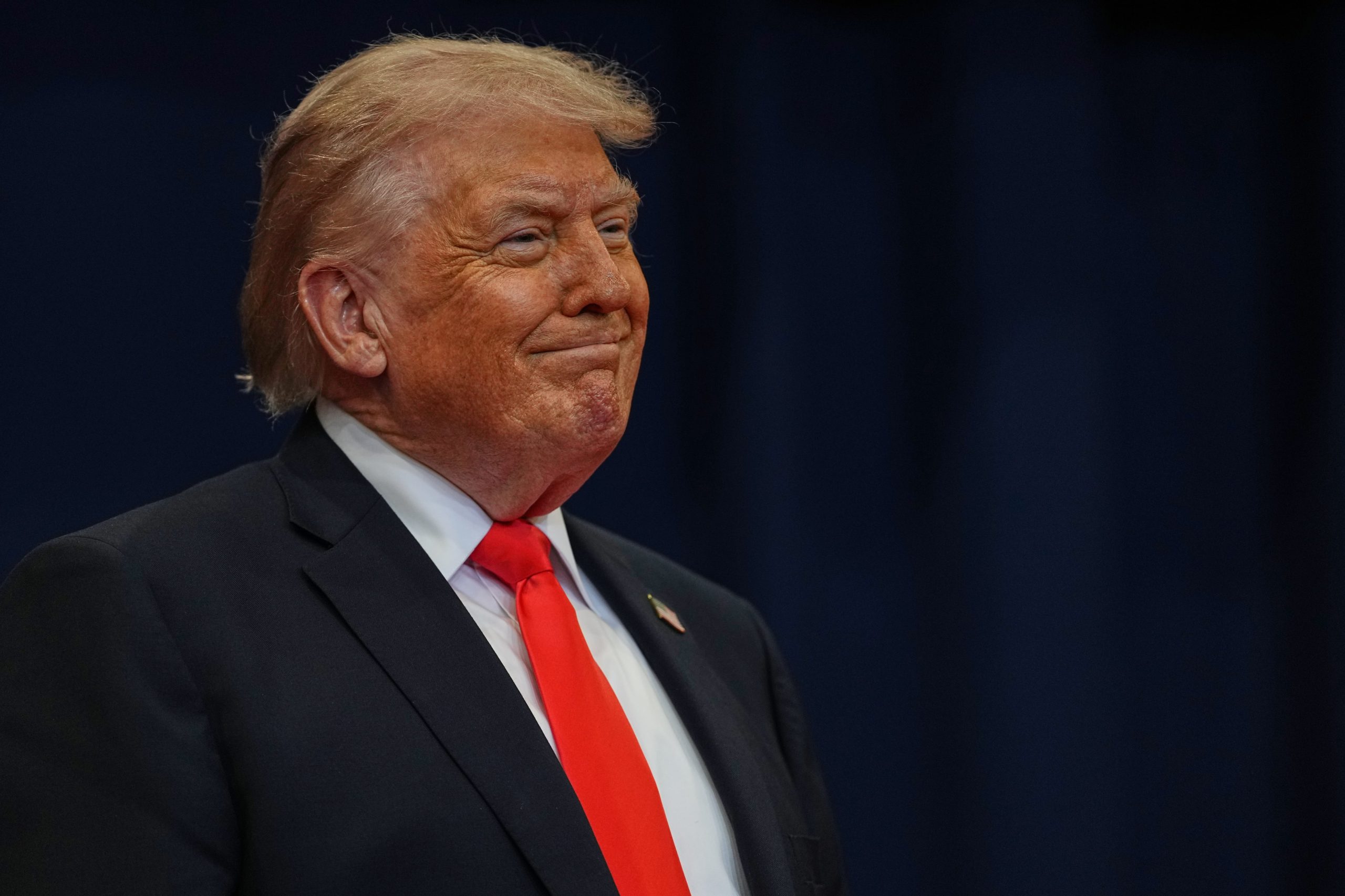 El presidente de Estados Unidos, Donald Trump 
