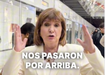 El posteo de Bullrich