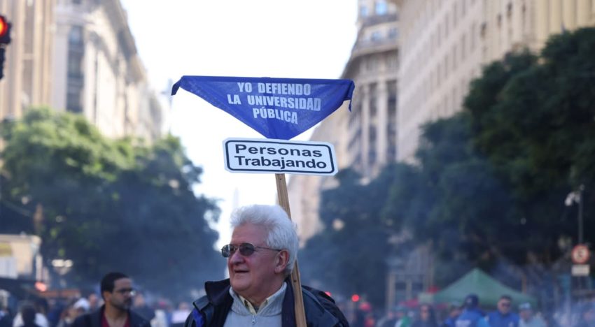 Marcha universitaria, en vivo: todo sobre la movilización a Plaza de Mayo hoy, martes 12 de mayo