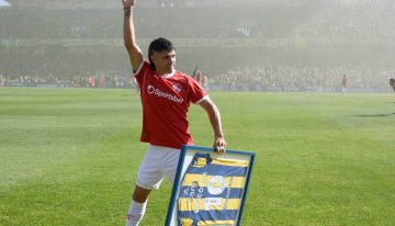La jugada por la que Gustavo López acusó a Ignacio Malcorra de no querer hacerle un gol a Rosario Central