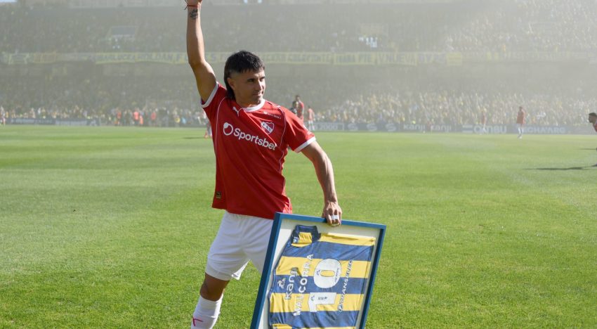 La jugada por la que Gustavo López acusó a Ignacio Malcorra de no querer hacerle un gol a Rosario Central