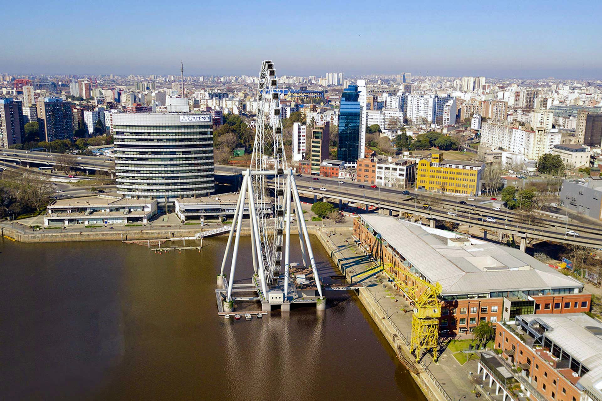 GCDI está detrás de la construcción de la “Rueda de Buenos Aires” en Puerto Madero