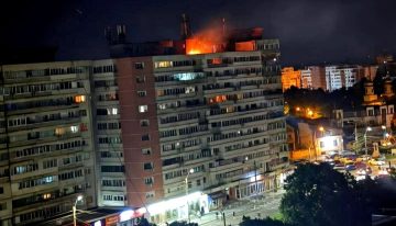 Dos heridos al impactar un dron ruso contra un edificio de viviendas en Rumania