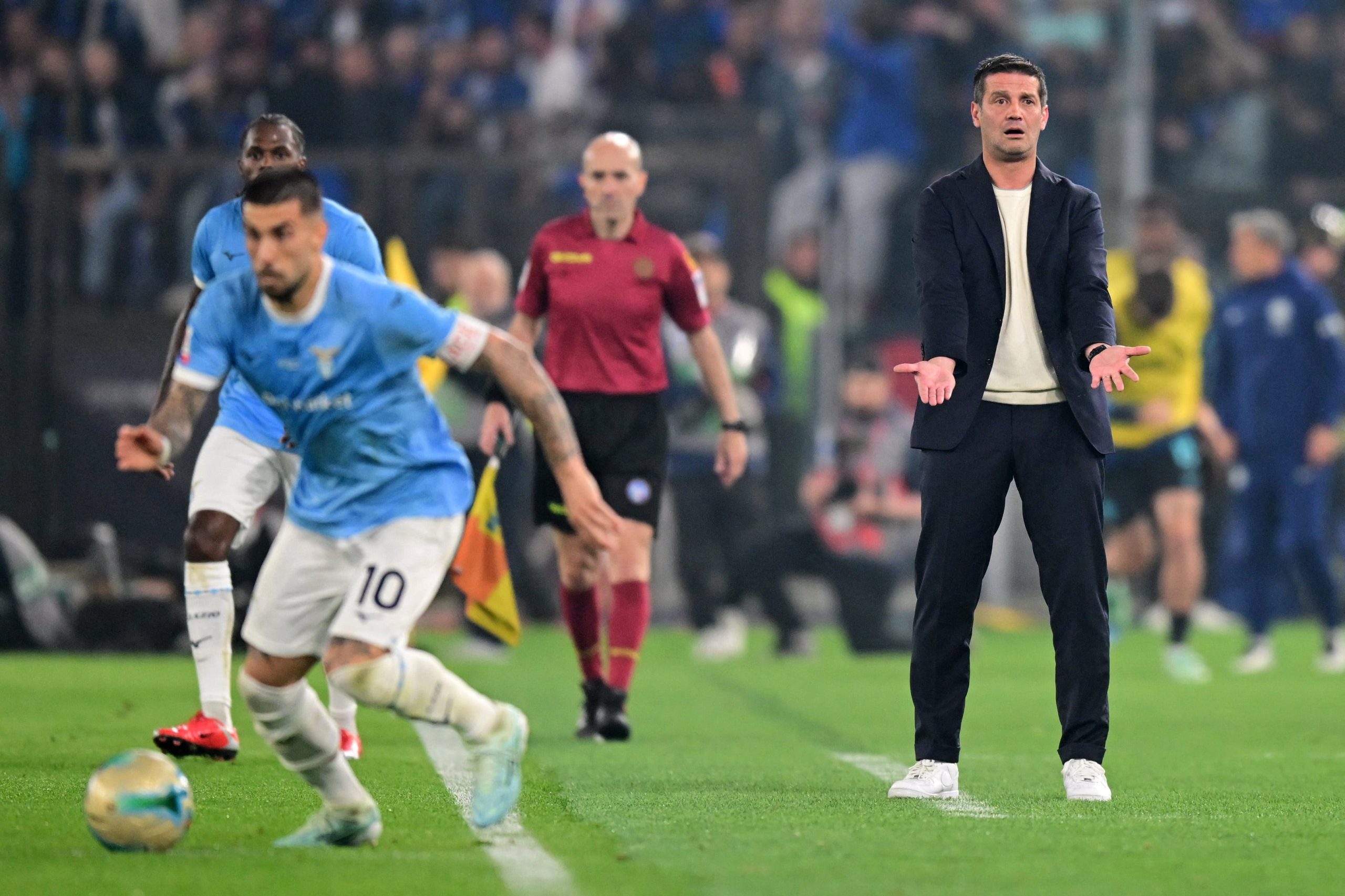 Lazio vs Inter por la final de la Copa de Italia del 2026.