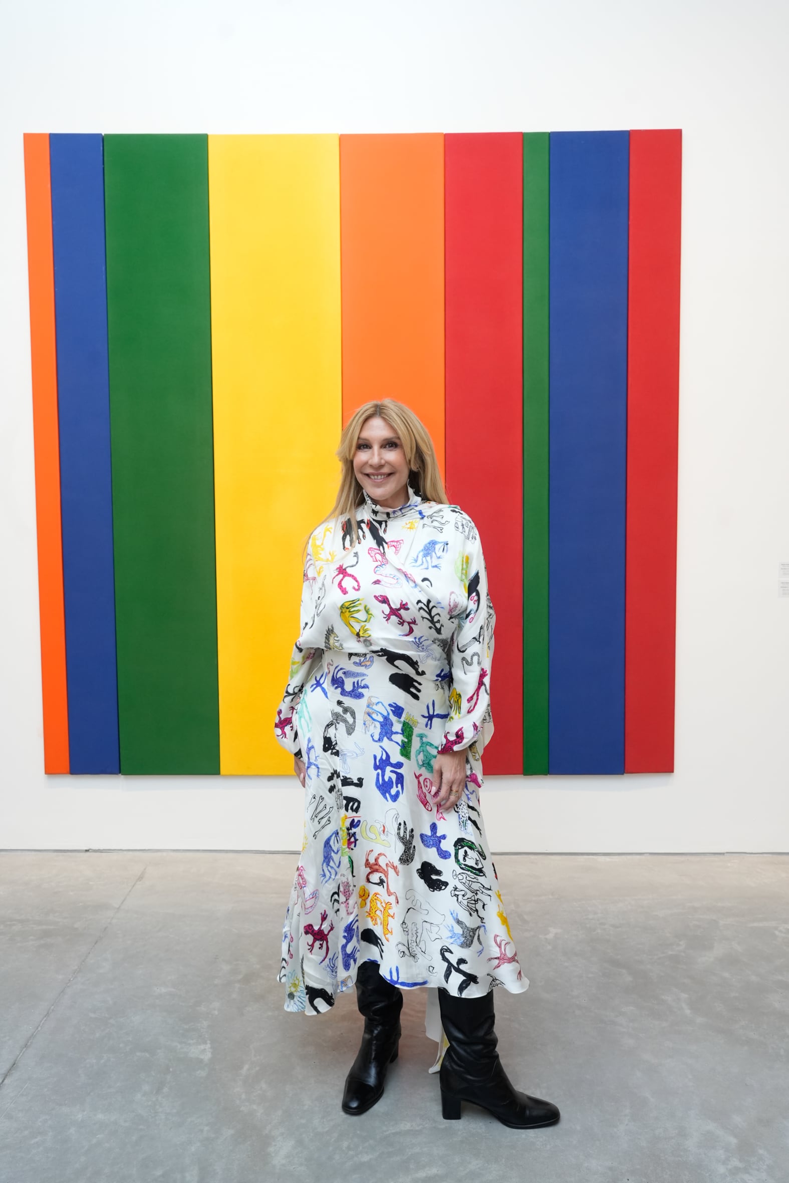 Gran mecenas de las artes, Amalia Amoedo, en la noche del 70 aniversario 