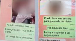 Video: así detuvieron al argentino acusado de enviar mensajes racistas contra un nene de 7 años en Brasil
