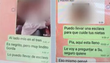 Video: así detuvieron al argentino acusado de enviar mensajes racistas contra un nene de 7 años en Brasil