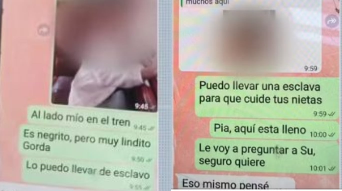 Un argentino fue detenido en Brasil acusado de racismo contra un nene de 7 años. (Fotos: gentileza g1).