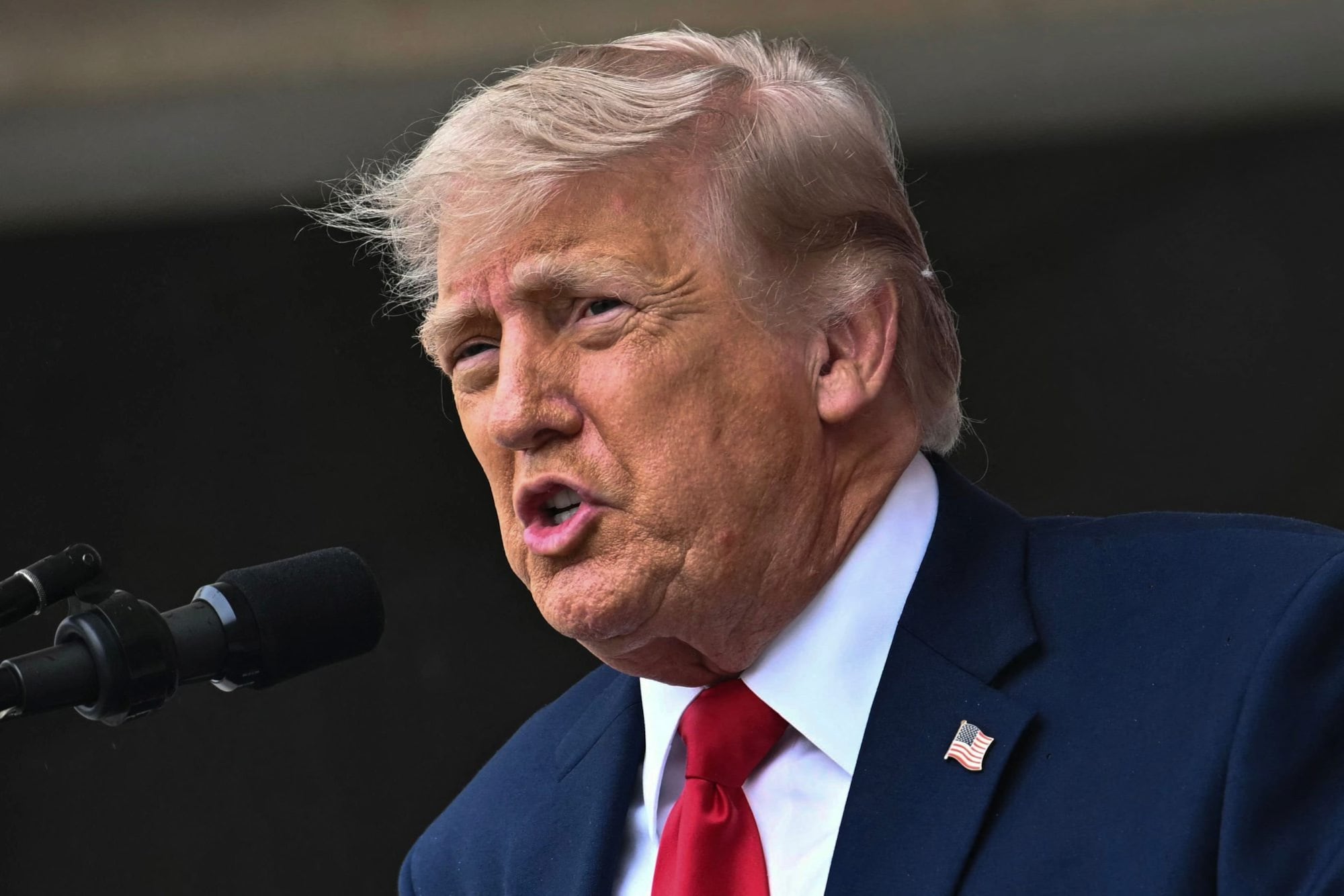 El presidente de Estados Unidos, Donald Trump