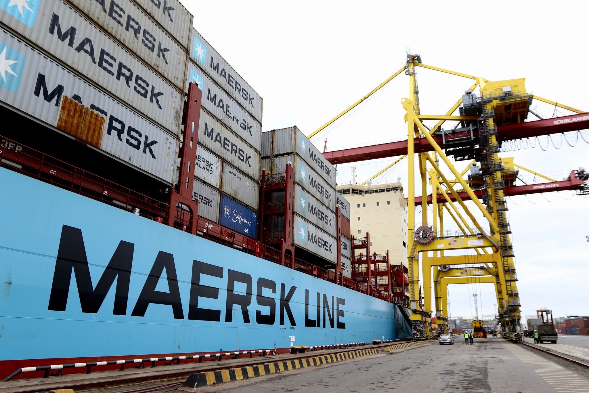 Maersk declaró que fue contactada “recientemente” por el ejército estadounidense, que ofreció la oportunidad de que el buque saliera del Golfo