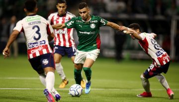 Palmeiras le ganó a Junior 4 a 1 por la fase de grupos de la Copa Libertadores