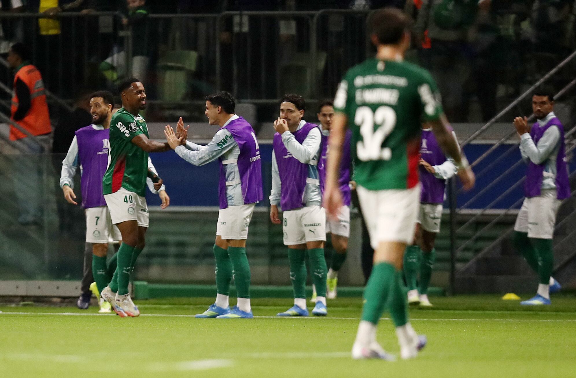 Palmeiras vs Junior por la fase de grupos de la Copa Libertadores del 2026.