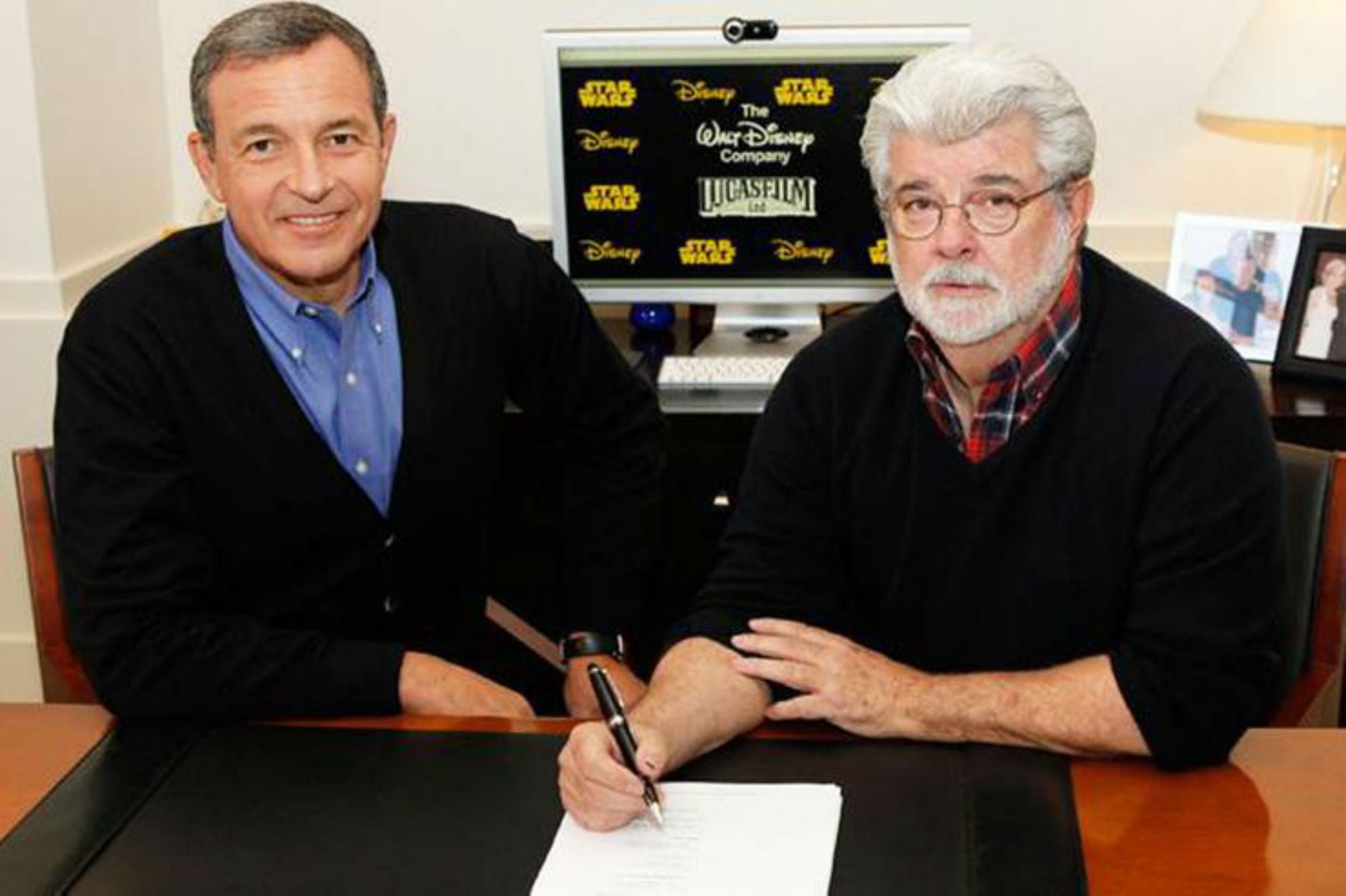 George Lucas, al momento de venderle su saga a Disney