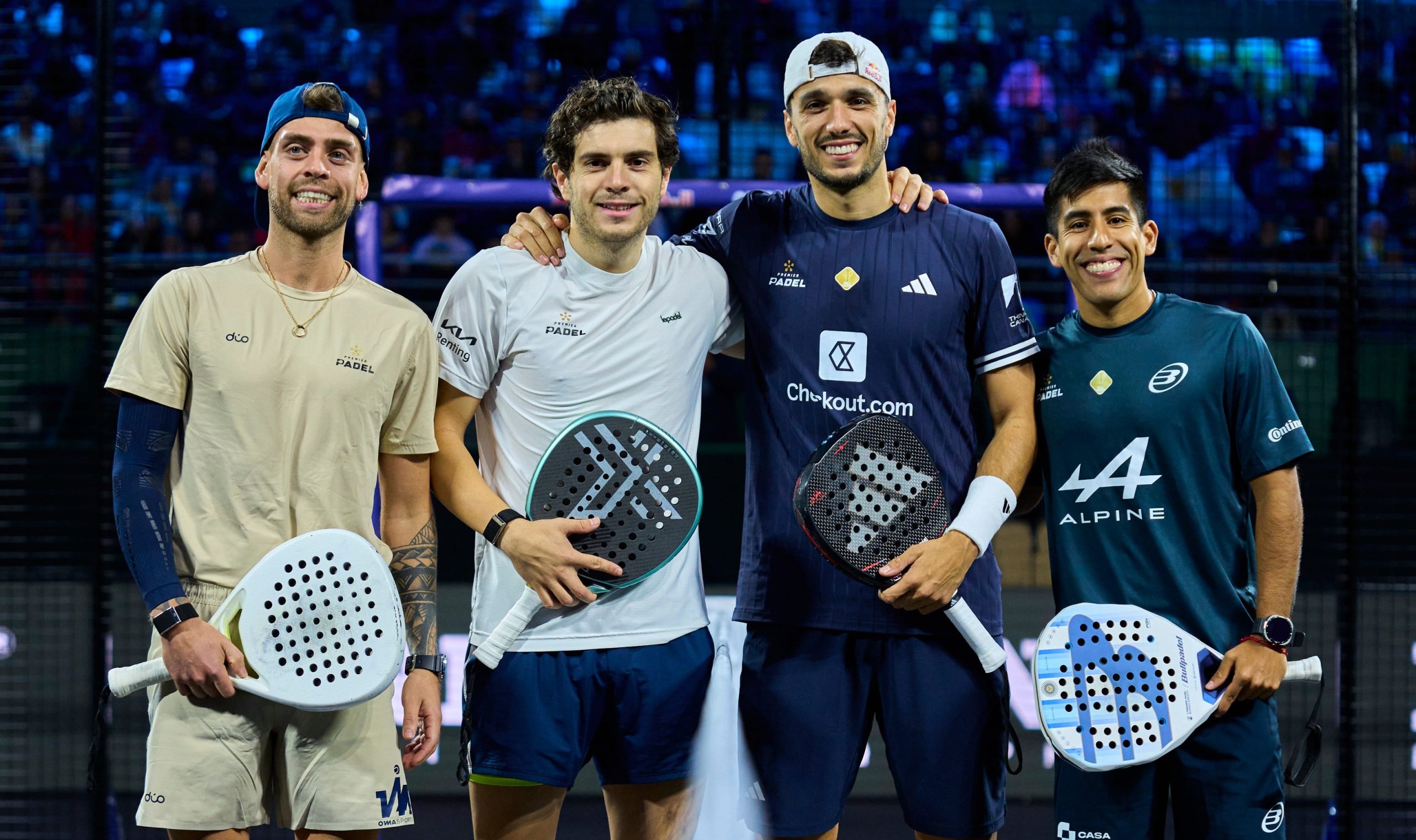Fede Chingotto y Ale Galán van por la semifinal del P1 de Buenos Aires. (Foto: Premier Padel)