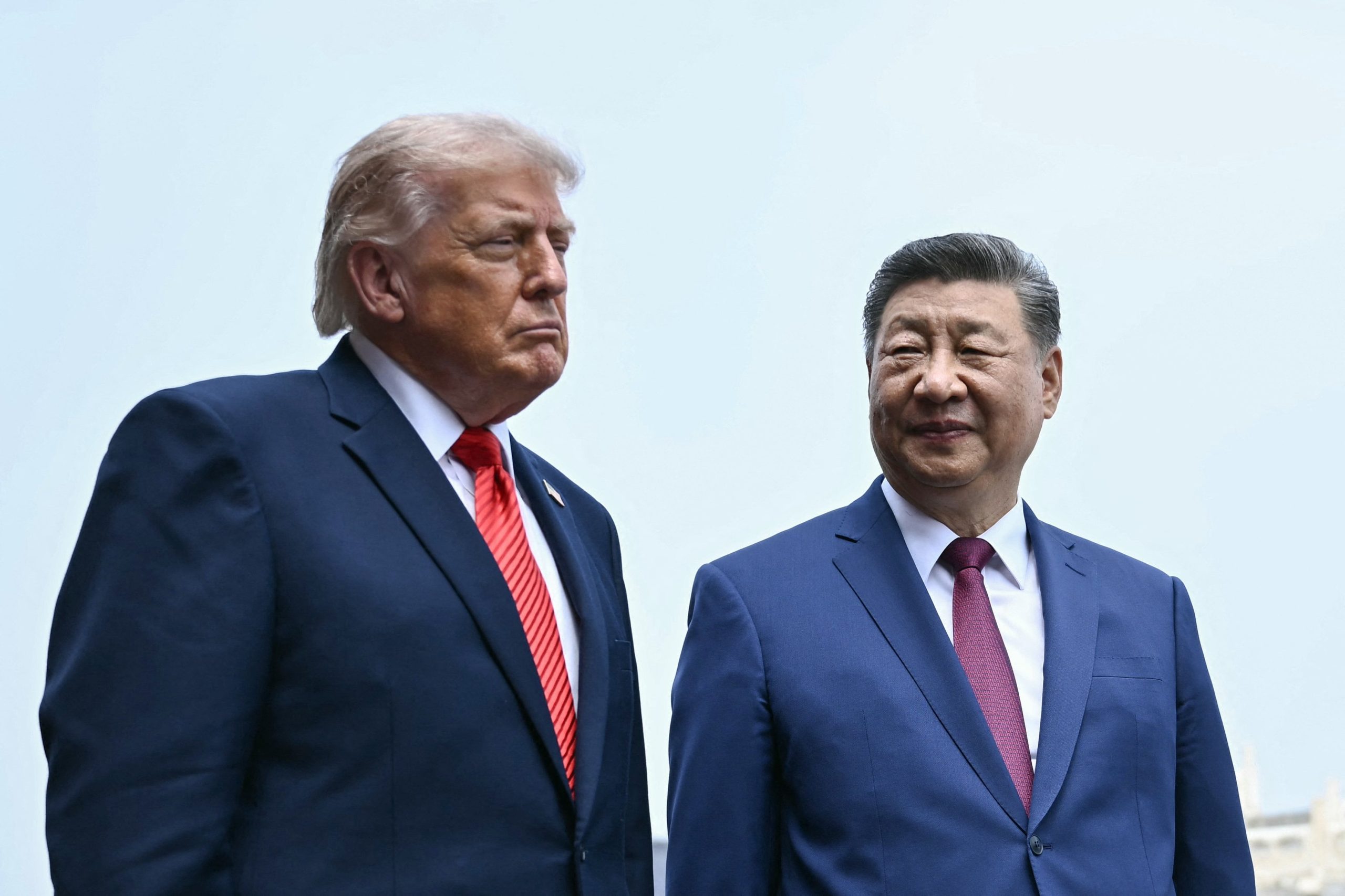 Trump en su reunión con Xi Jinping