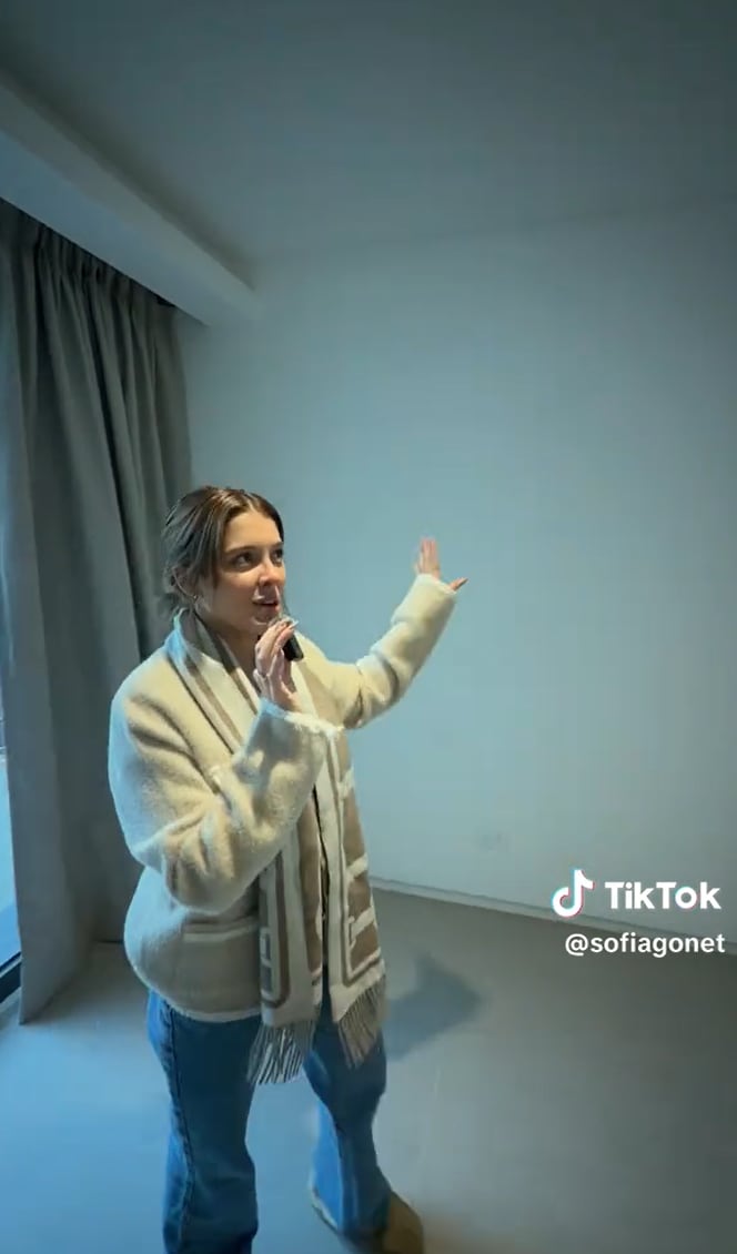 Gonet adelantó que una de sus habitaciones estará destinada a una sala de streaming