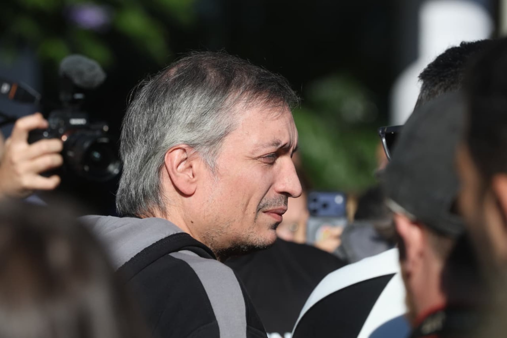 Máximo Kirchner decidió no dar detalles sobre su operación