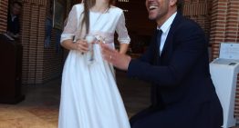 “Celebramos tu luz”. Las fotos de la comunión de Francesca, la hija mayor de Diego Simeone y Carla Pereyra, en Madrid