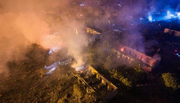Una explosión en una fábrica de fuegos artificiales en China deja al menos 21 muertos