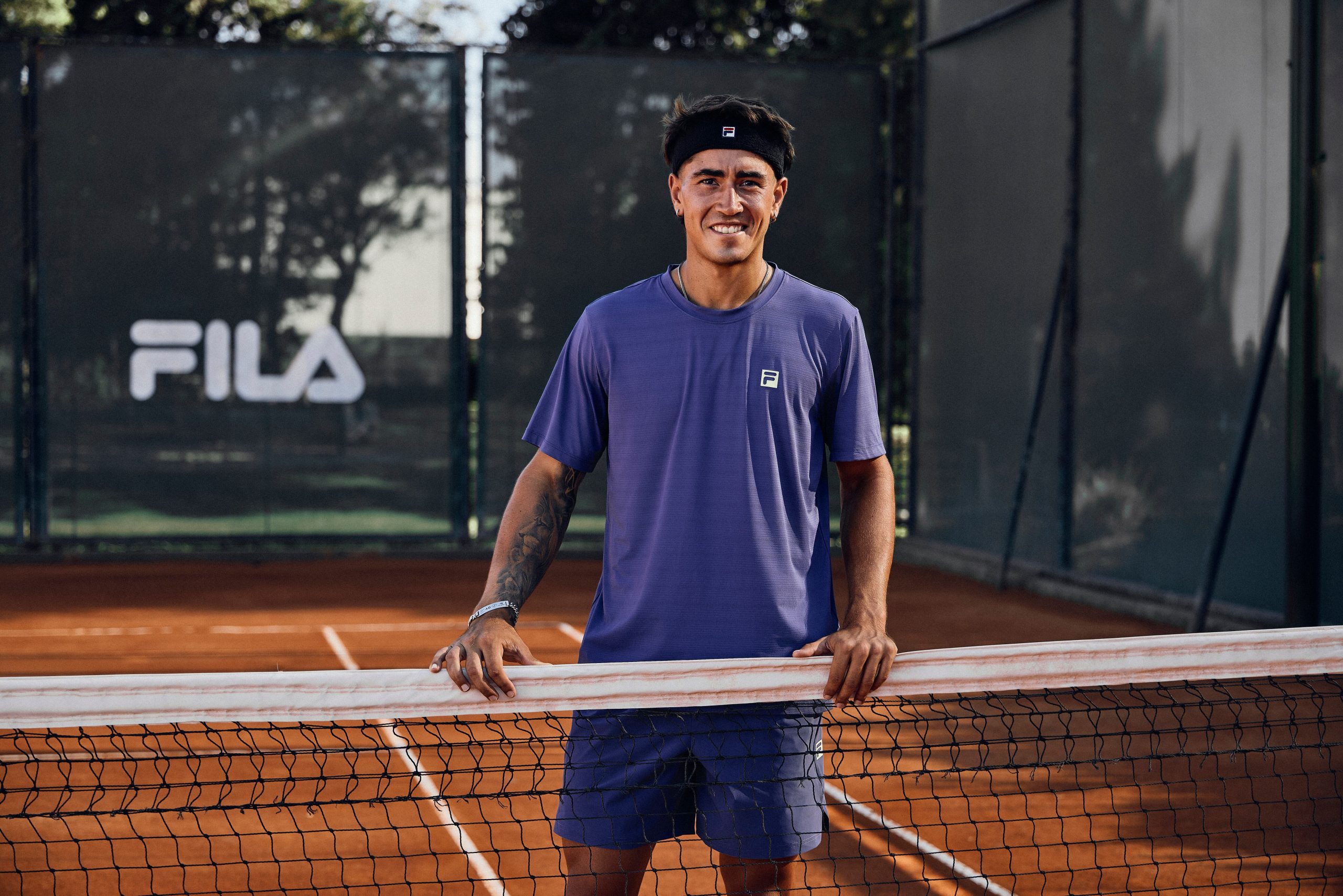 Francisco Comesaña se jugará el pase a la siguiente ronda ante Luciano Darderi, el tenista nacido en Villa Gesell que representa legalmente a Italia. (Francisco Comesaña IG)