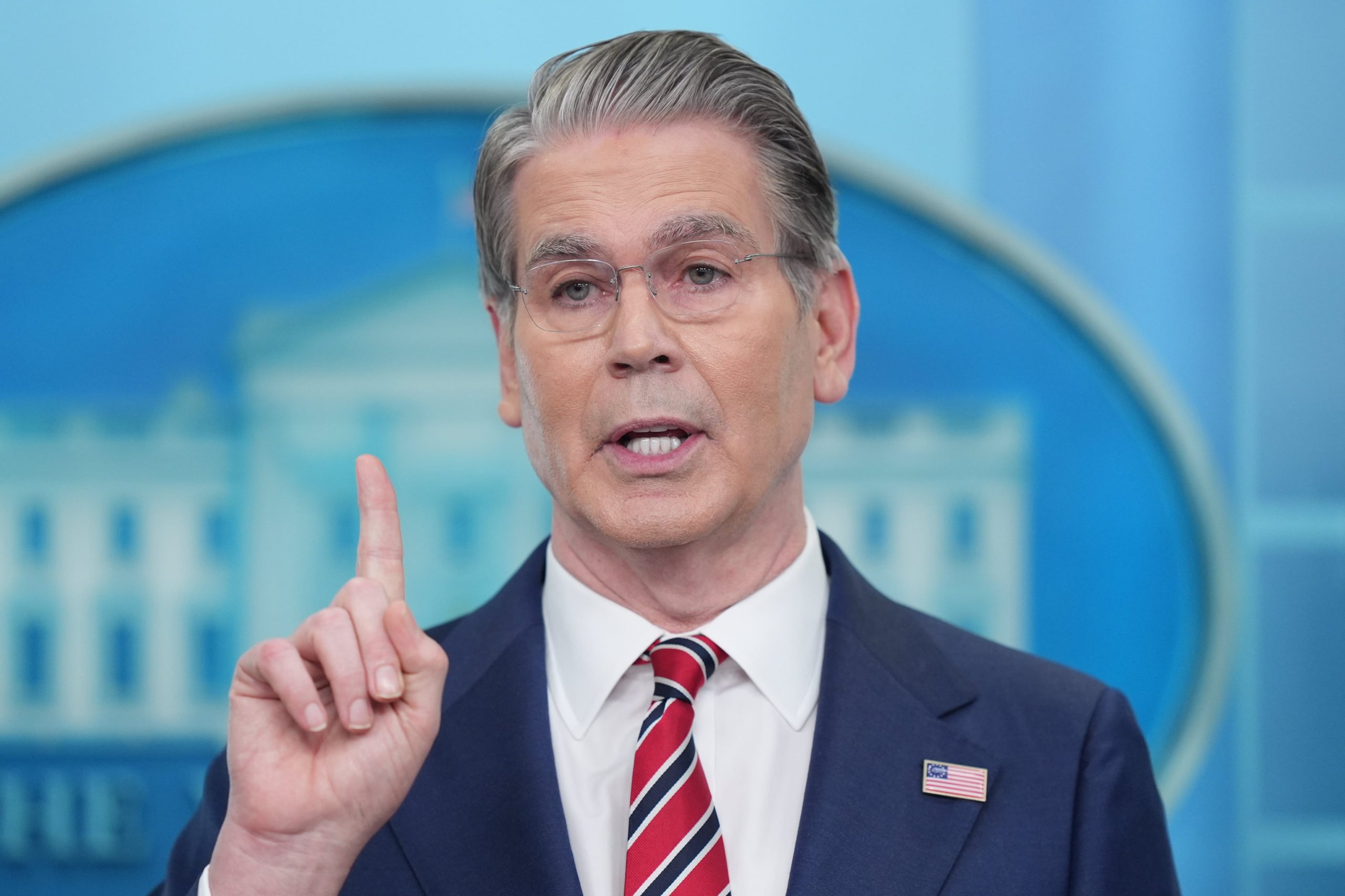El secretario del Tesoro, Scott Bessent