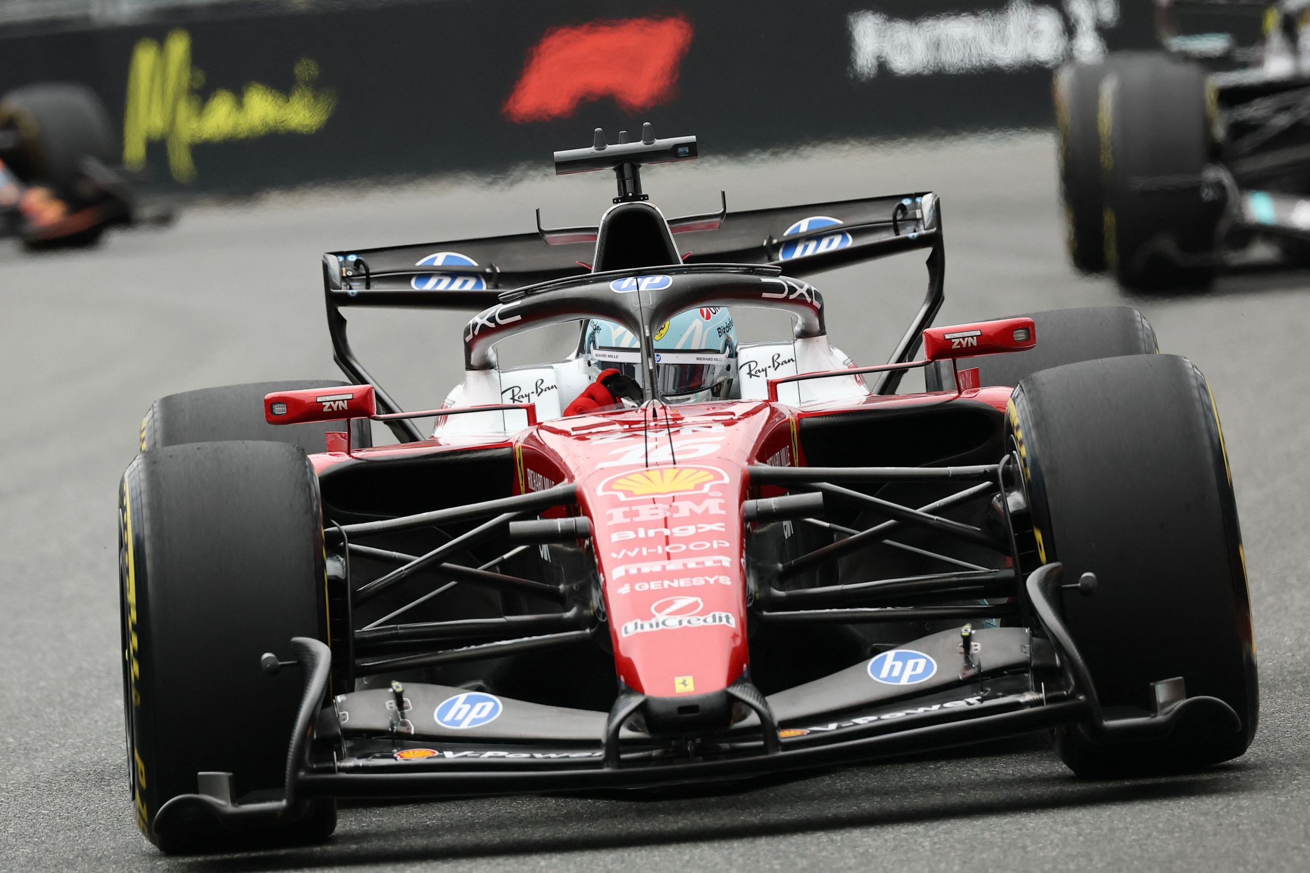 El piloto líder de Ferrari, Charles Leclerc
