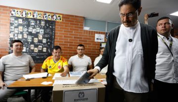 Elecciones en Colombia: ya votaron los principales candidatos y crece la expectativa por los resultados
