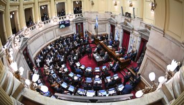 Un senador libertario admitió que podría dividirse la reforma electoral para acelerar su tratamiento