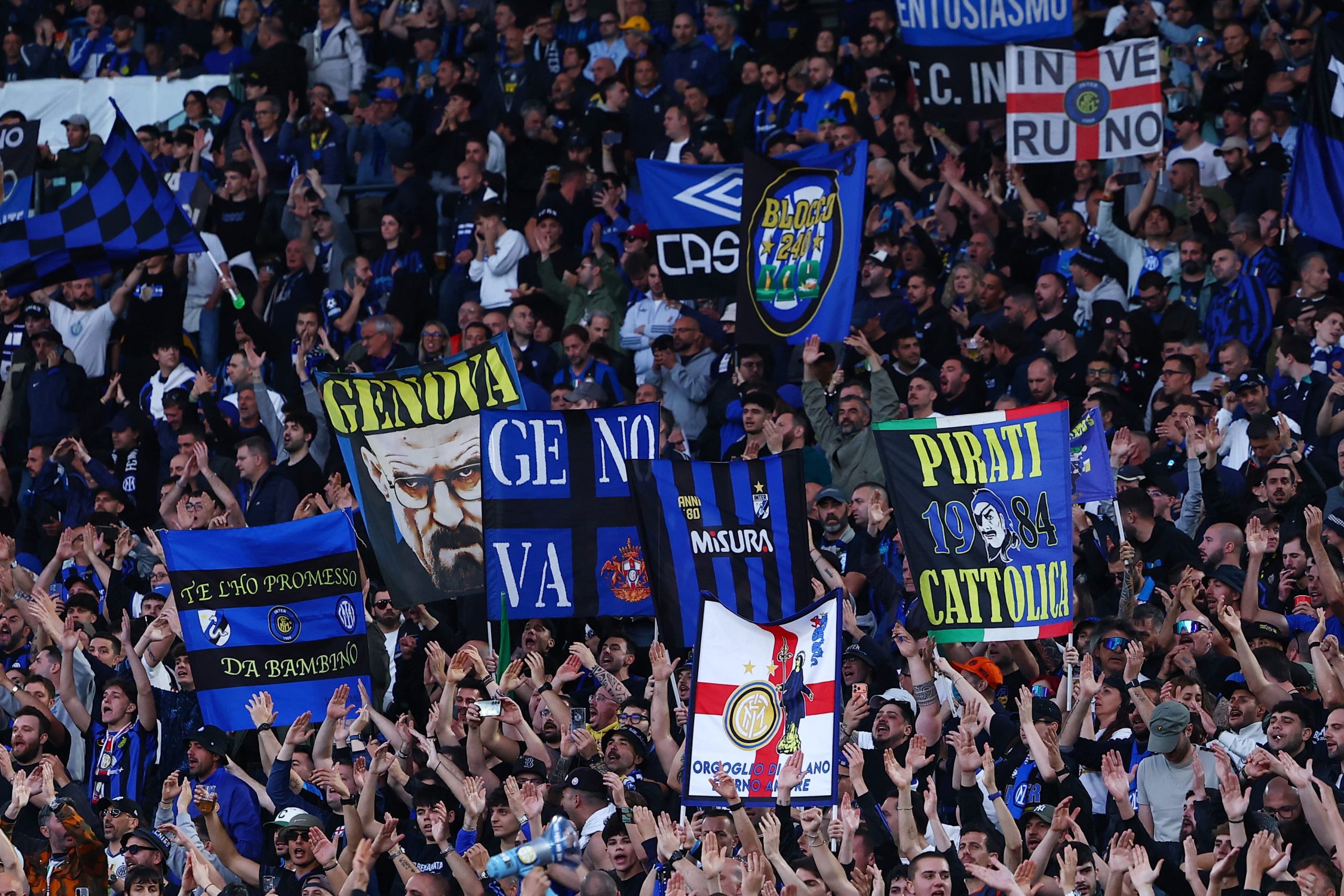 Lazio vs Inter por la final de la Copa de Italia del 2026.