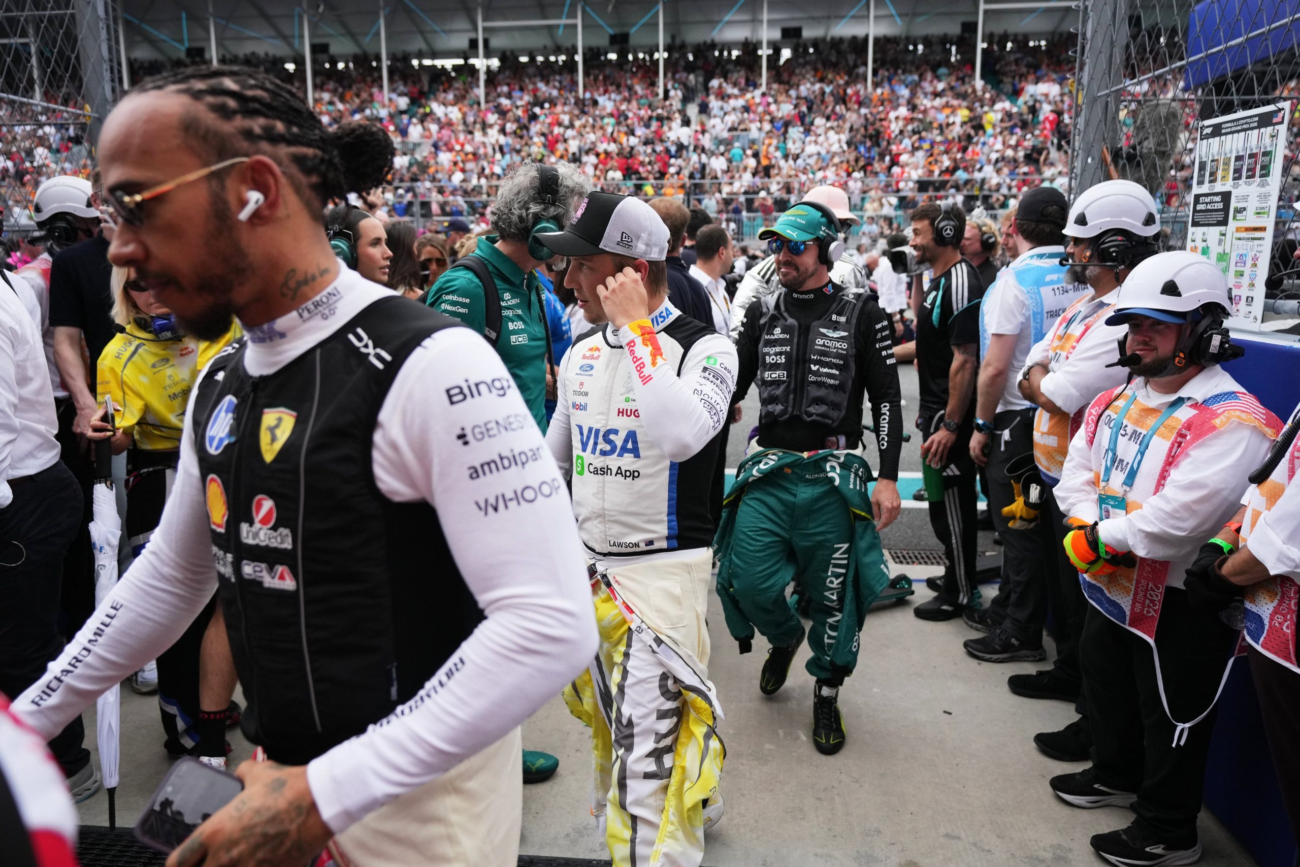 La preparación de los pilotos de Fórmula 1 en la previa de la carrera en Miami