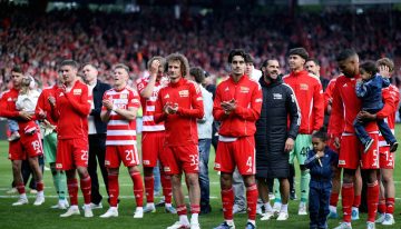 Unión Berlín le ganó a Augsburg 4 a 0 por la fecha 34 de la Bundesliga de Alemania