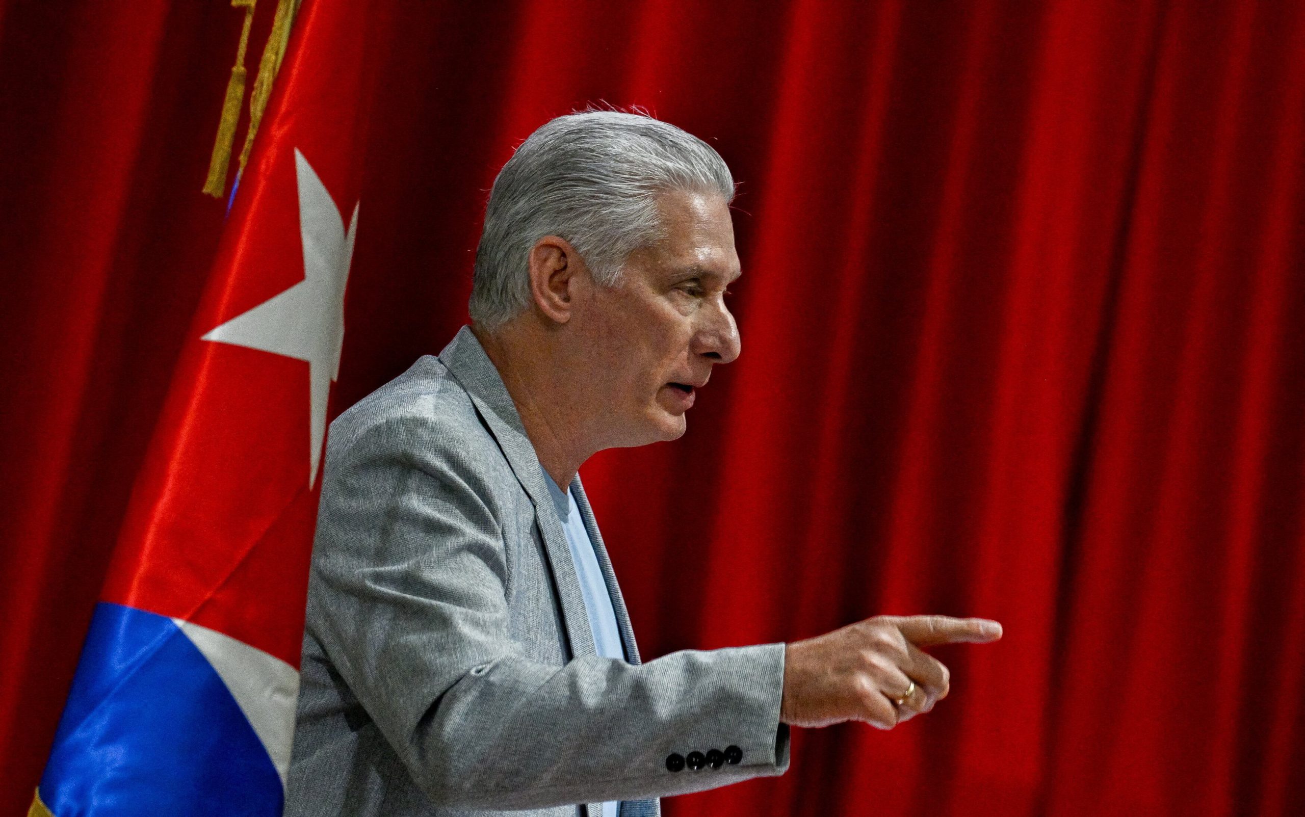 El presidente cubano Miguel Diaz‑Canel (Foto: Adalberto Roque/Pool via REUTERS)