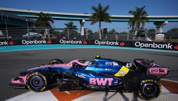 Franco Colapinto en el GP de Miami de Fórmula 1: una mejora notable con Alpine que lo hará largar 8º la carrera sprint