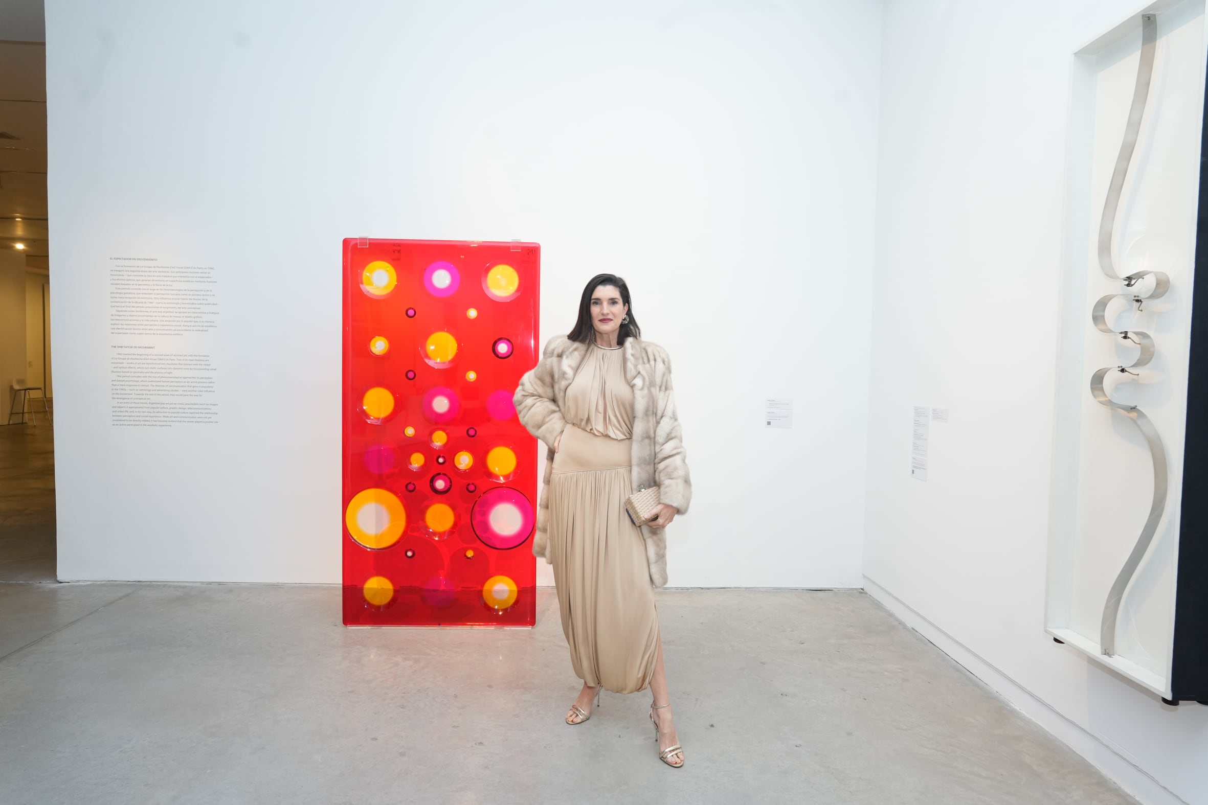 En la noche a beneficio del Museo Moderno, Malala Artola