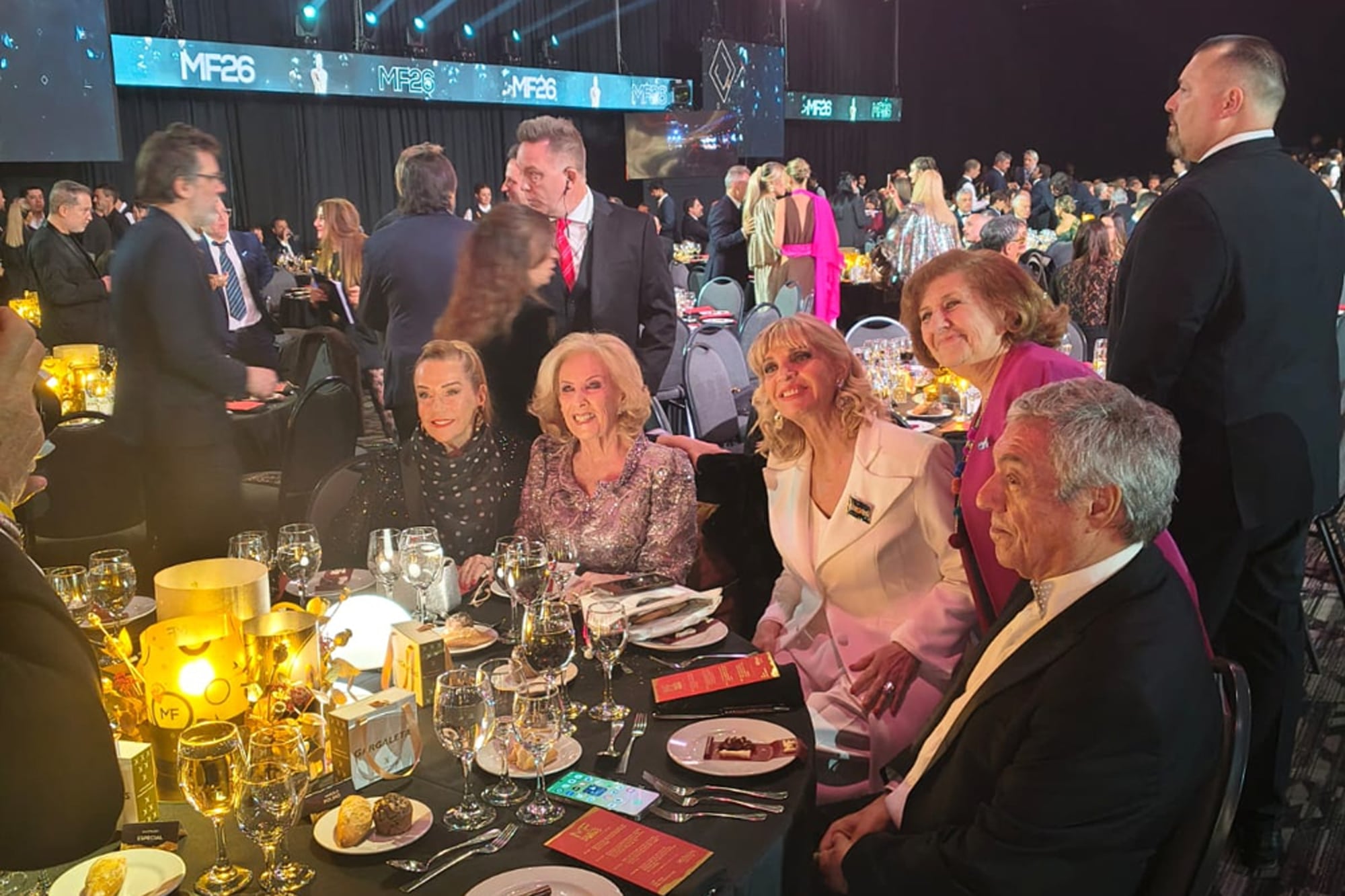 Mirtha Legrand, ya en el interior del Hilton