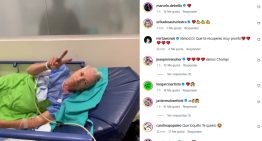 Gerardo Romano se grabó en la camilla de una clínica y generó preocupación