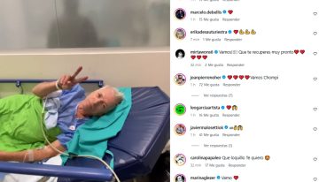 Gerardo Romano se grabó en la camilla de una clínica y generó preocupación