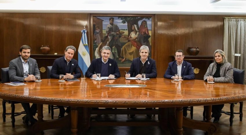 Jorge Macri y Milei avanzaron en el pago de la deuda por la coparticipación porteña