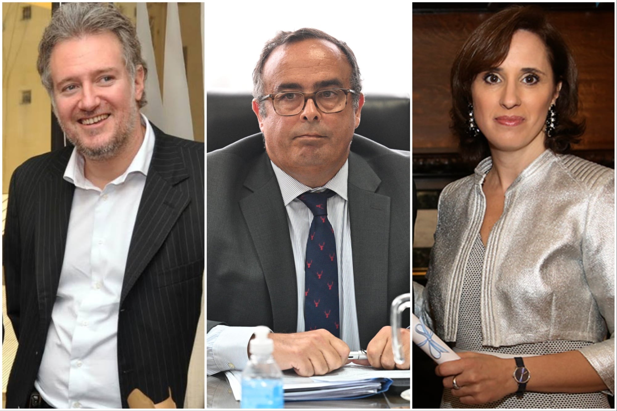 Pablo Yadarola, Pablo Bertuzzi y Cecilia Incardona