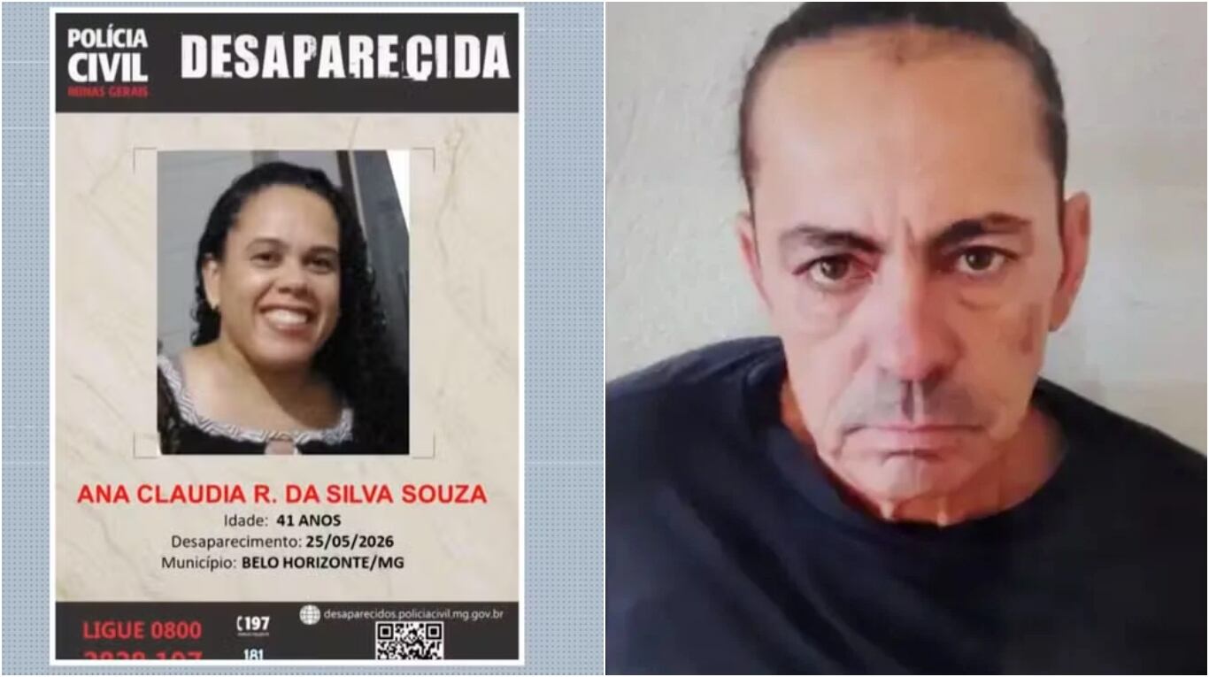 Ana Cláudia Rodrigues estuvo desaparecida durante 24 horas. Detuvieron y acusaron a su ex de intento de femicidio. (Foto: gentileza g1).