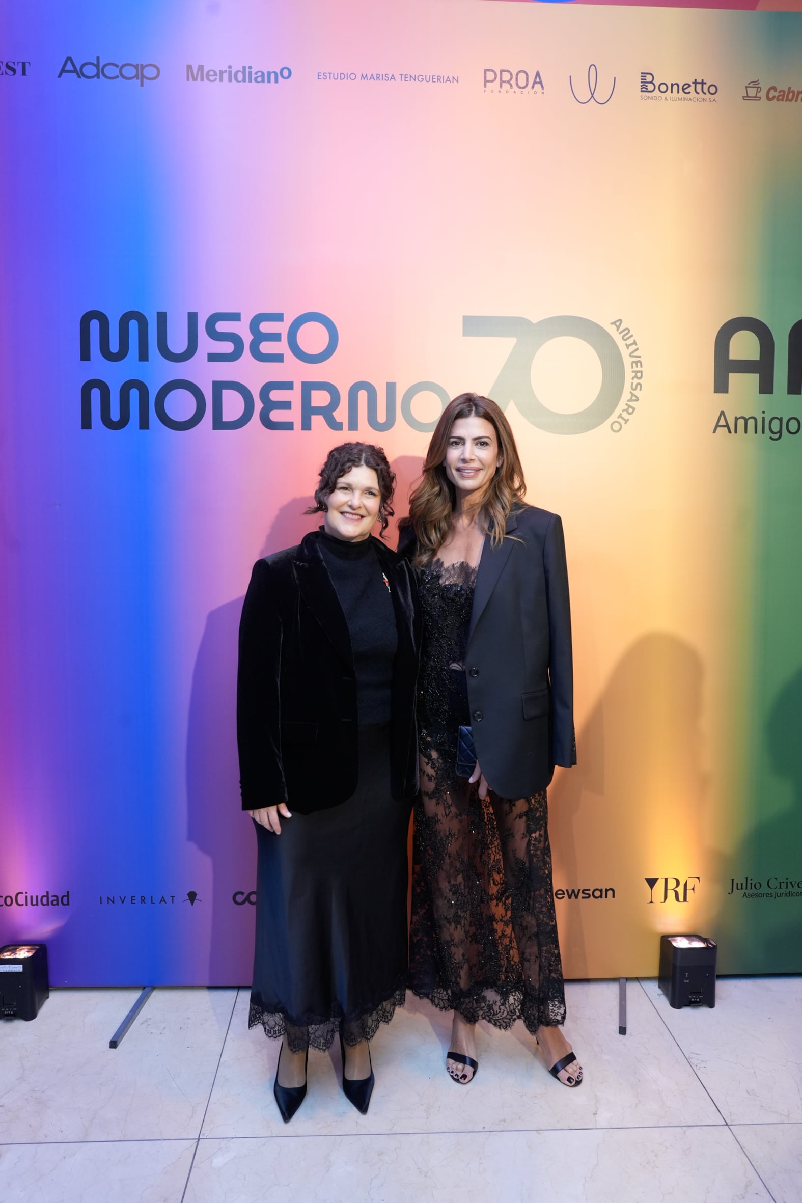 La ministra de Cultura de la Ciudad de Buenos Aires, Gabriela Ricardes, junto a la ex Primera Dama, Juliana Awada