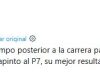 El posteo de la F1 para anunciar la posición que ganó Colapinto por la sanción a Leclerc en el GP de Miami