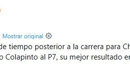El posteo de la F1 para anunciar la posición que ganó Colapinto por la sanción a Leclerc en el GP de Miami