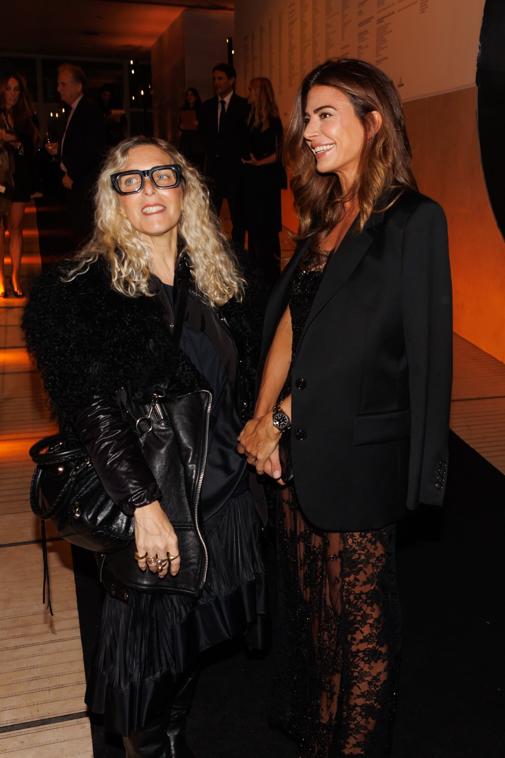 Jessica Trosman y Juliana Awada en el 70 aniversario del Museo Moderno