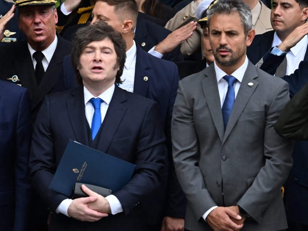 Javier Milei y Martín Menem