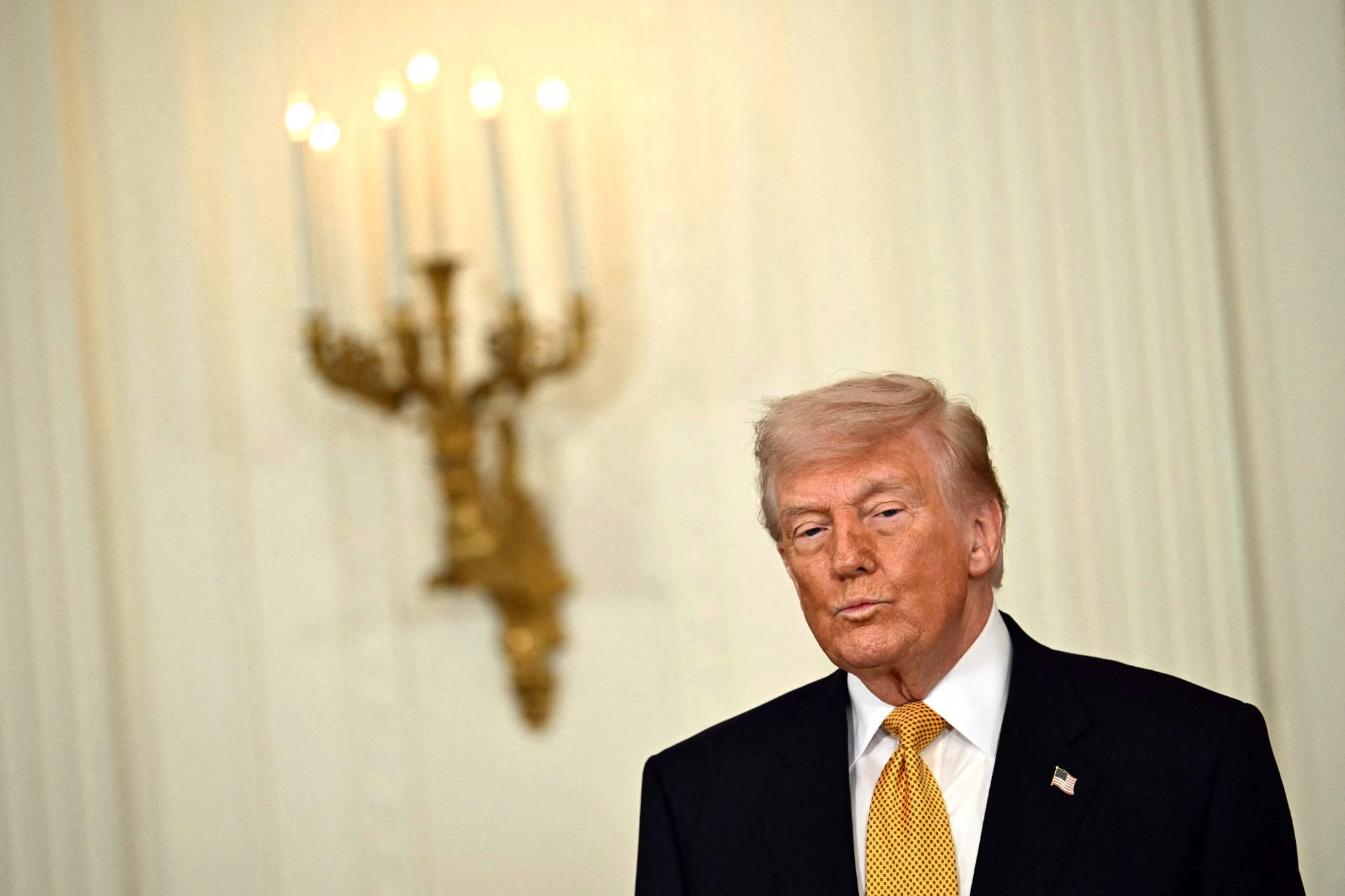 El presidente de Estados Unidos, Donald Trump