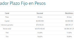 Plazo fijo: cuánto rinde invertir $6.000.000 a 30 días
