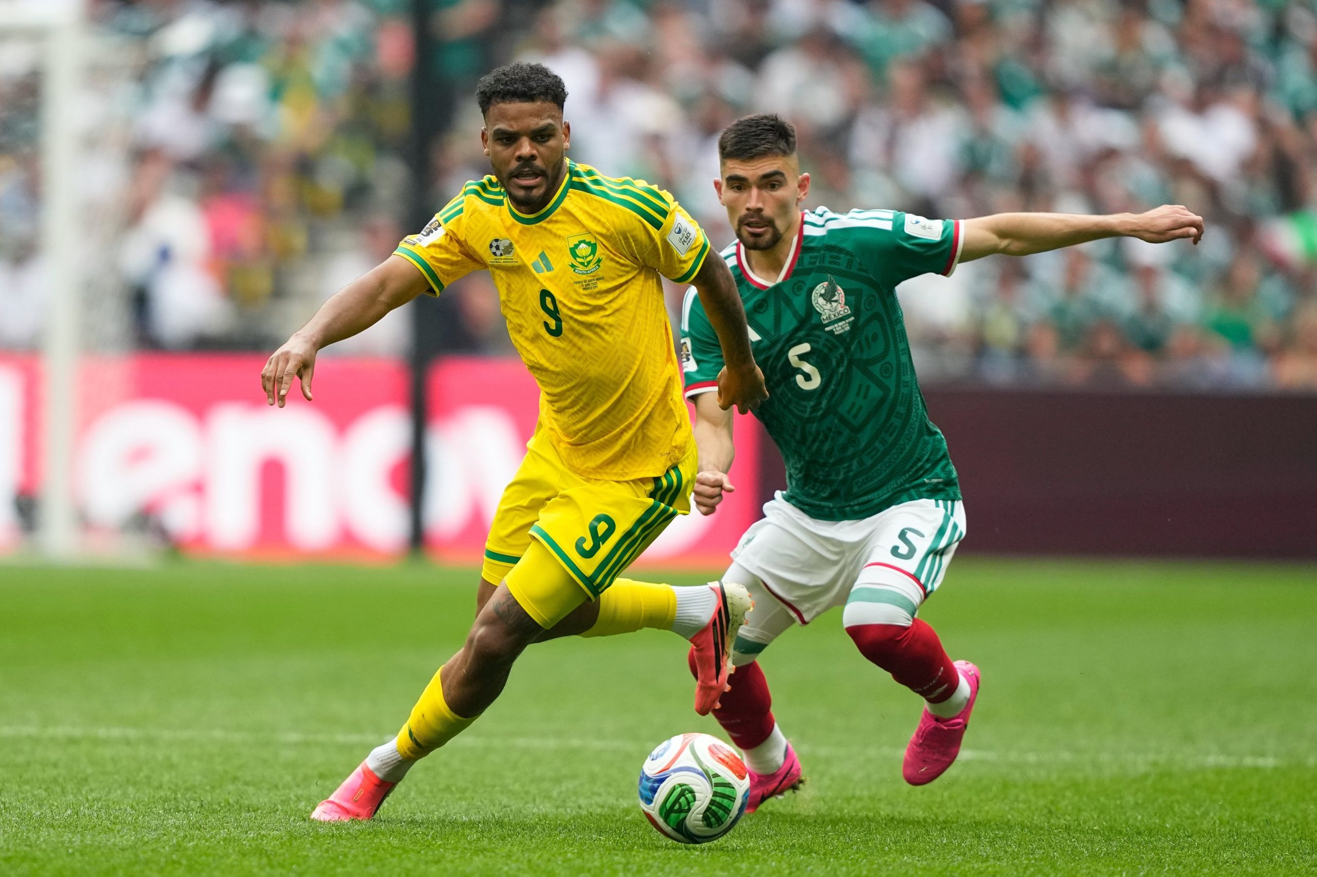 México venció a Sudáfrica